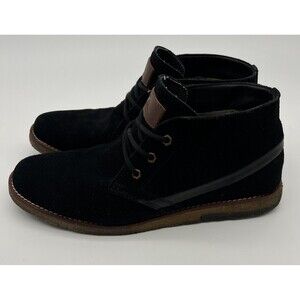Quicksilver Marquez Chukka Boots  GQYS700001 Suede Black Men's Size 10
